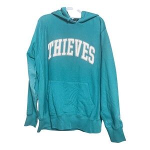 100 Thieves Hoodie NWT Large Raised Lettering New Long Sleeves